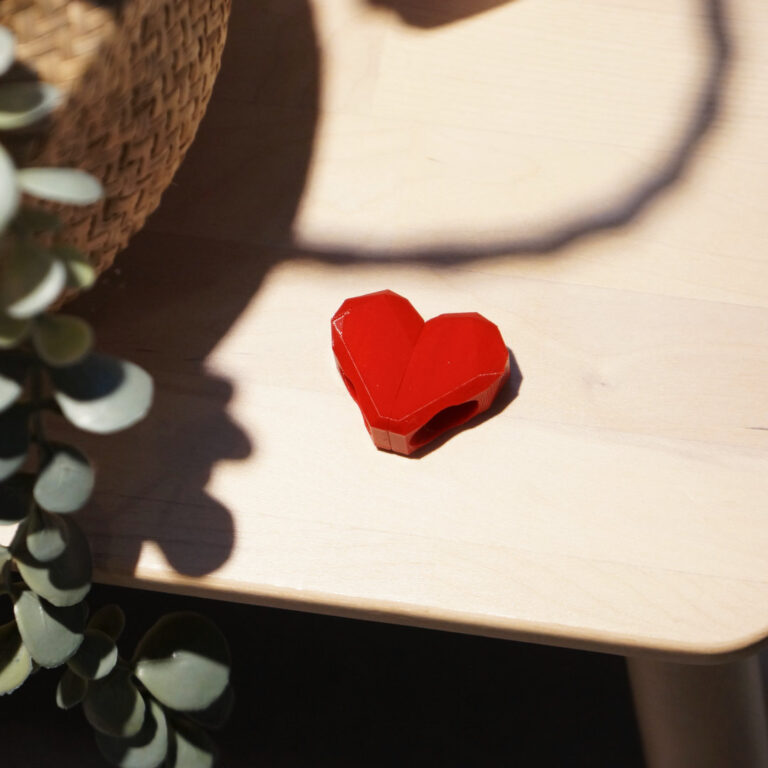 Low Poly Heart - Zipperrific