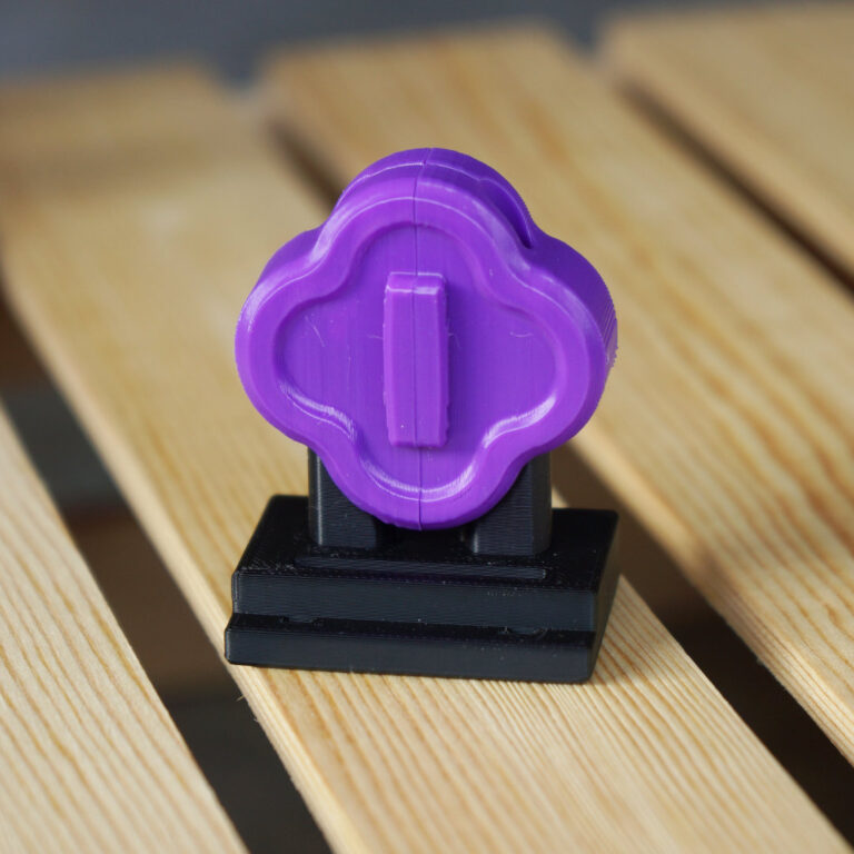 Mario Flower Coin - Zipperrific